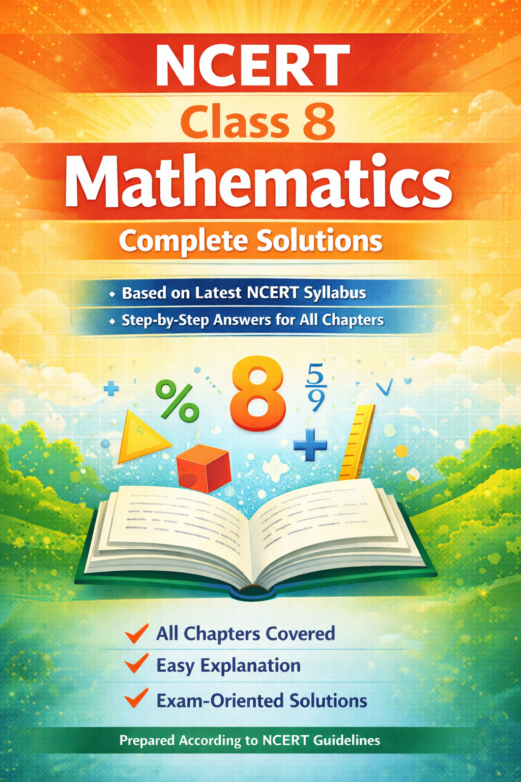ncert class 8 math solutions